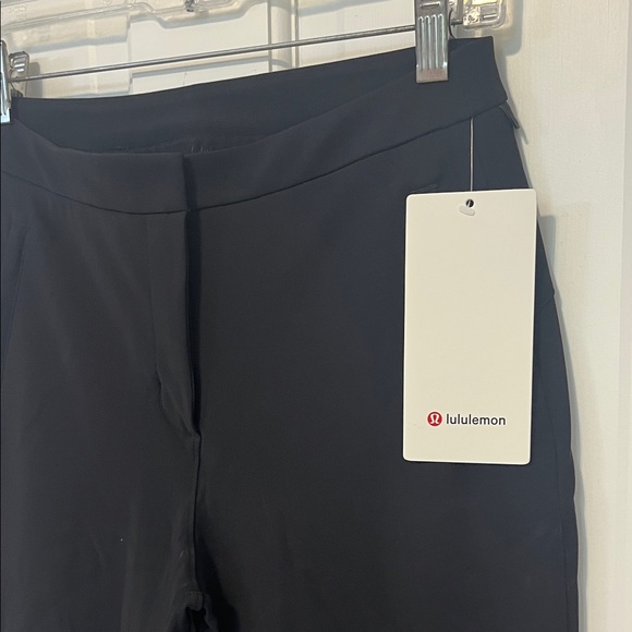 NWT Lululemon “On the Move Pants” women’s black pants. Size 4/XS - Picture 2 of 5